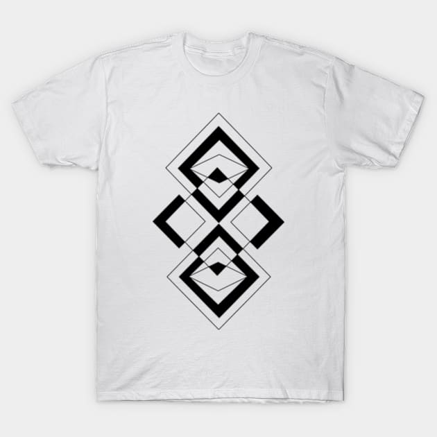 squares T-Shirt by SAMUEL FORMAS